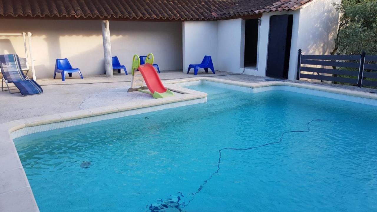 Charmante Maison Climatisee Vedene - Avignon Avec Piscine エクステリア 写真